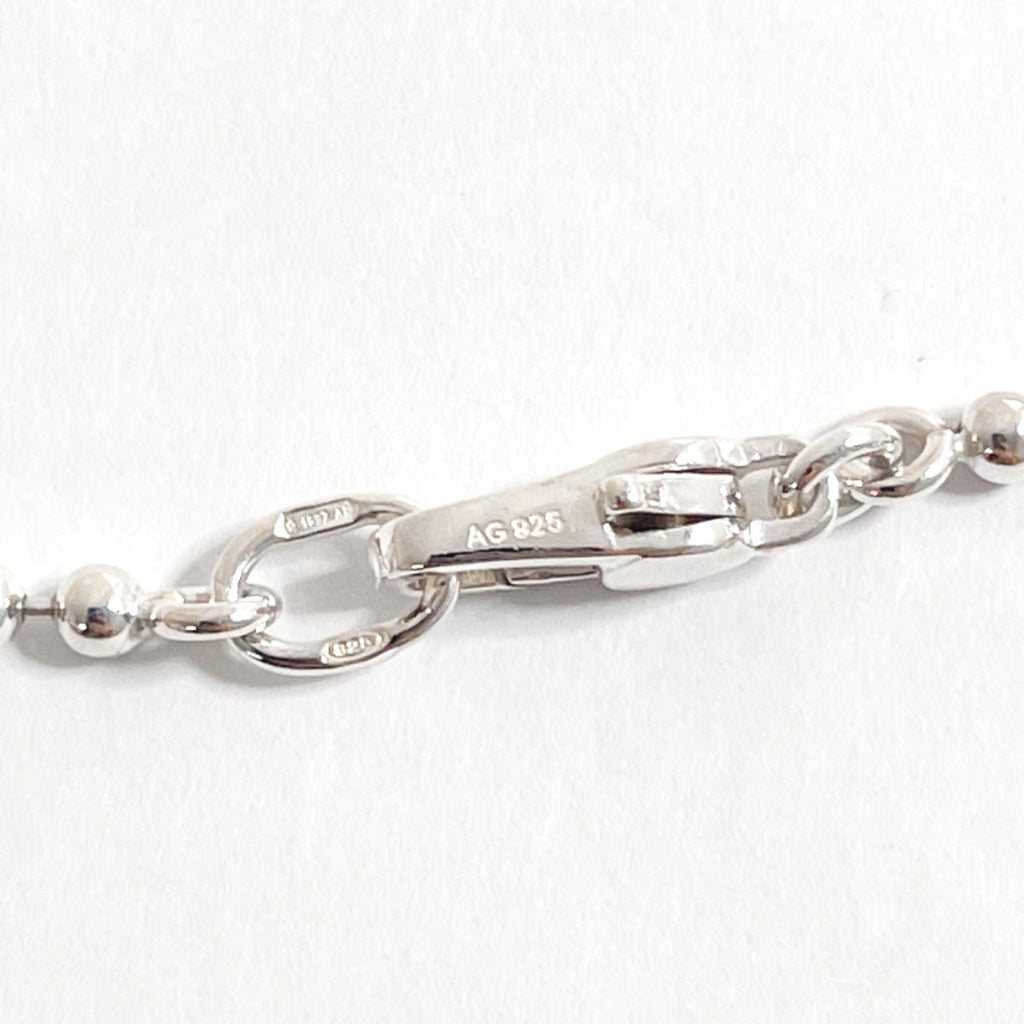 GUCCI Necklace Heart plate TagsPendant Silver925 Silver Women Used