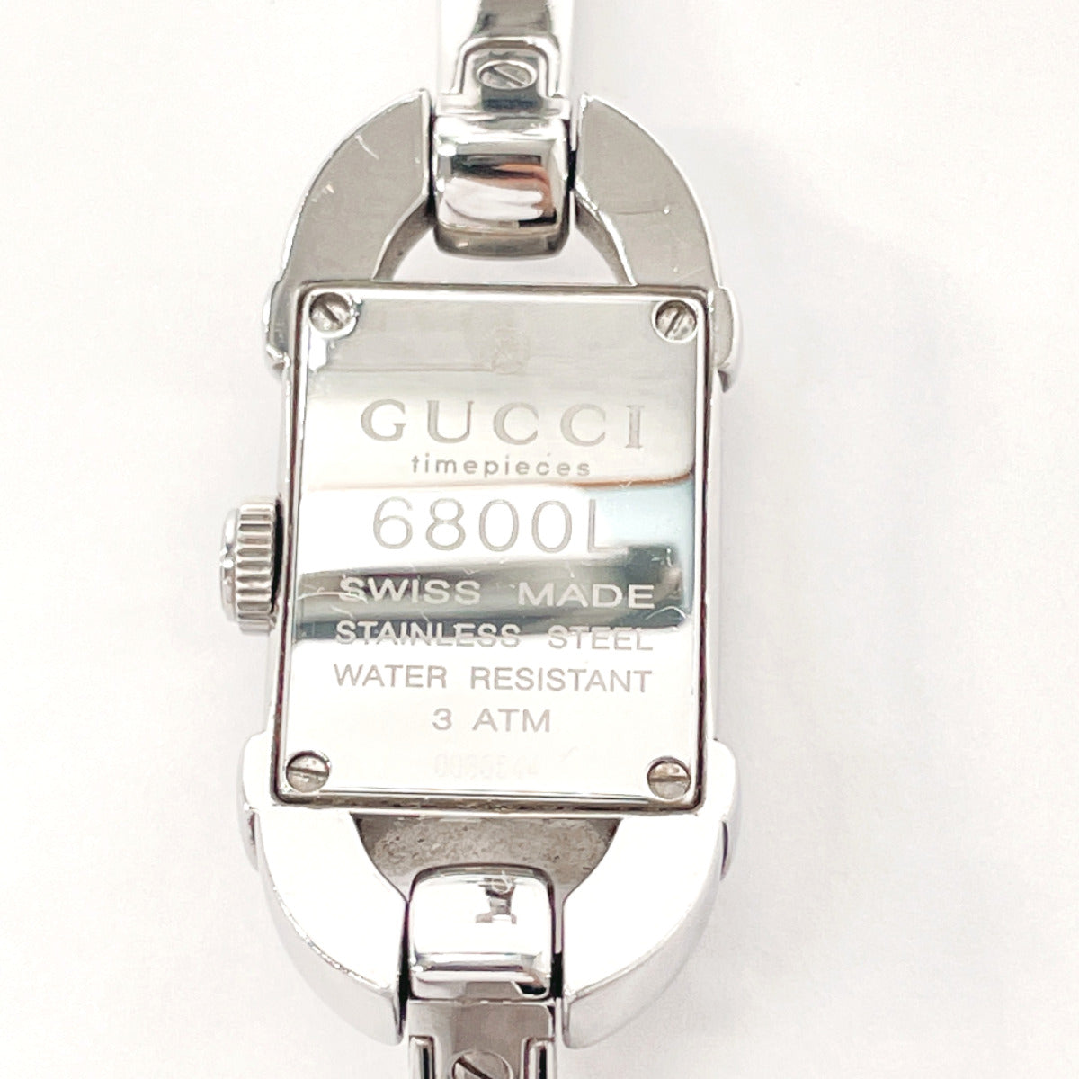 GUCCI Watches 6800L Stainless Steel/Stainless Steel Silver Women Used