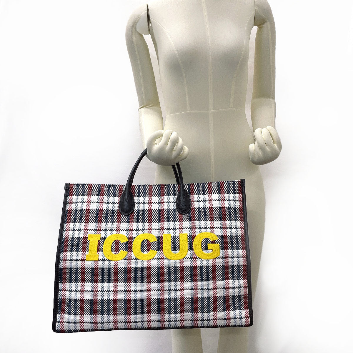 GUCCI Tote Bag 659980 Large tote Embroidery canvas/leather multicolor Women Used