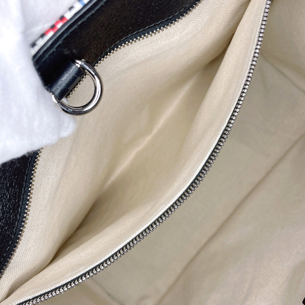 GUCCI Tote Bag 659980 Large tote Embroidery canvas/leather multicolor Women Used