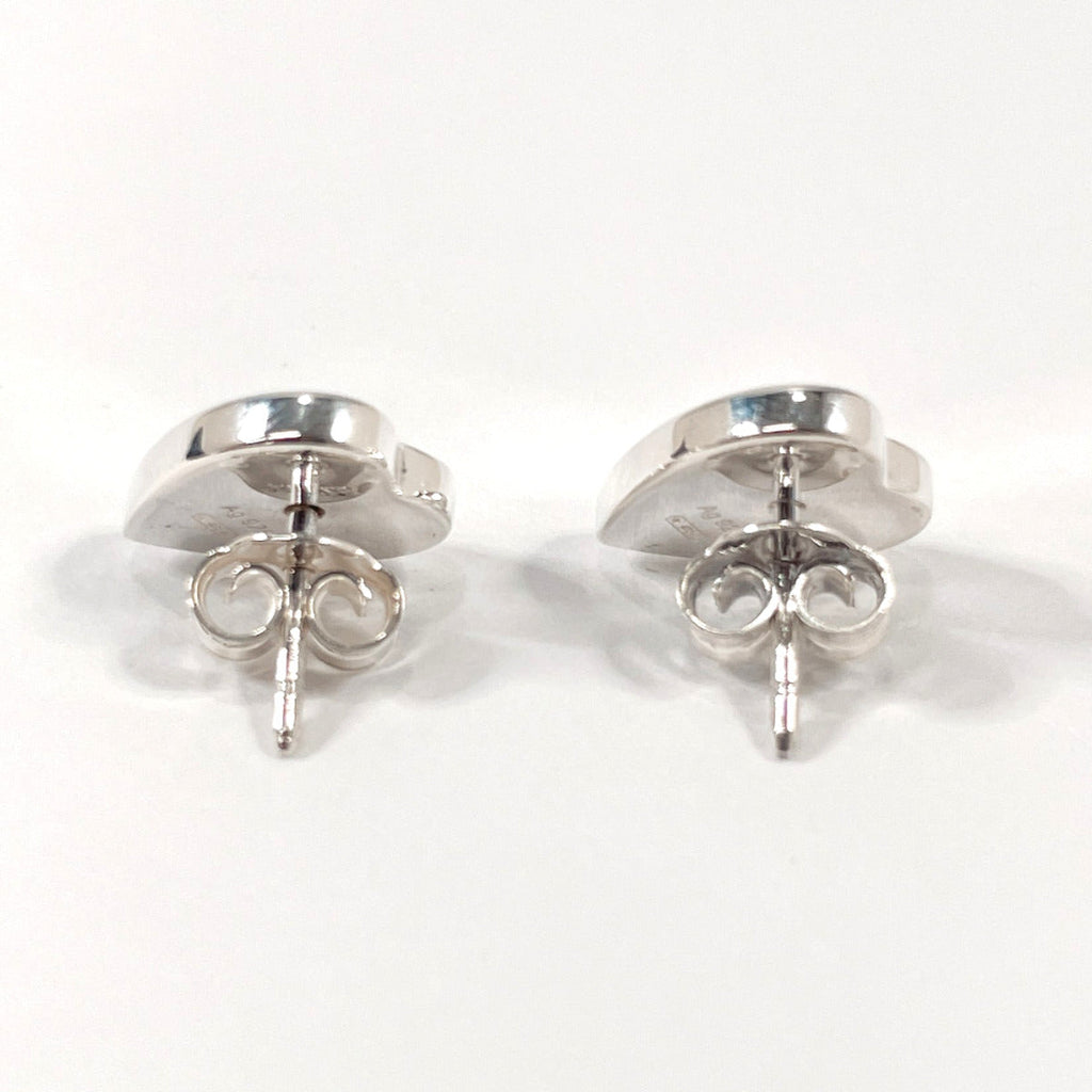 GUCCI earring Trademark heart shape Silver925 Silver Women Used