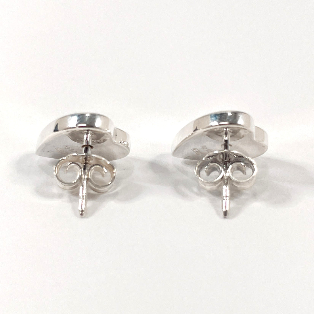 GUCCI earring Trademark heart shape Silver925 Silver Women Used