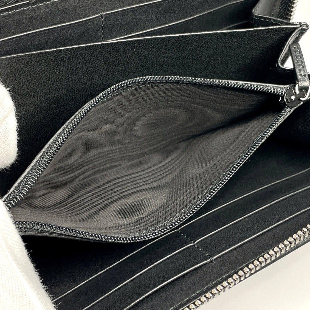GUCCI purse 295608 Diamante leather Black unisex Used