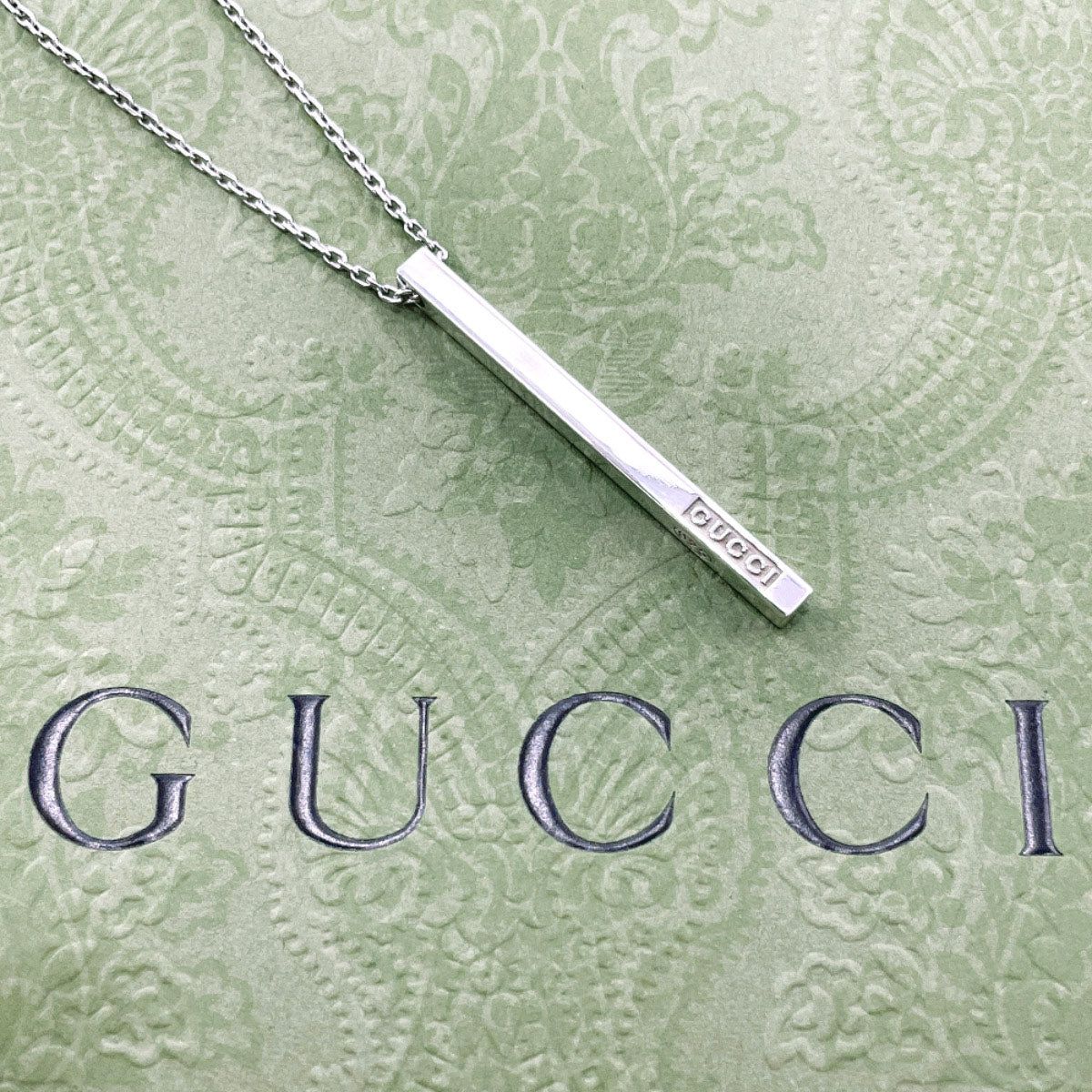 GUCCI Necklace Silver925 Silver unisex Used