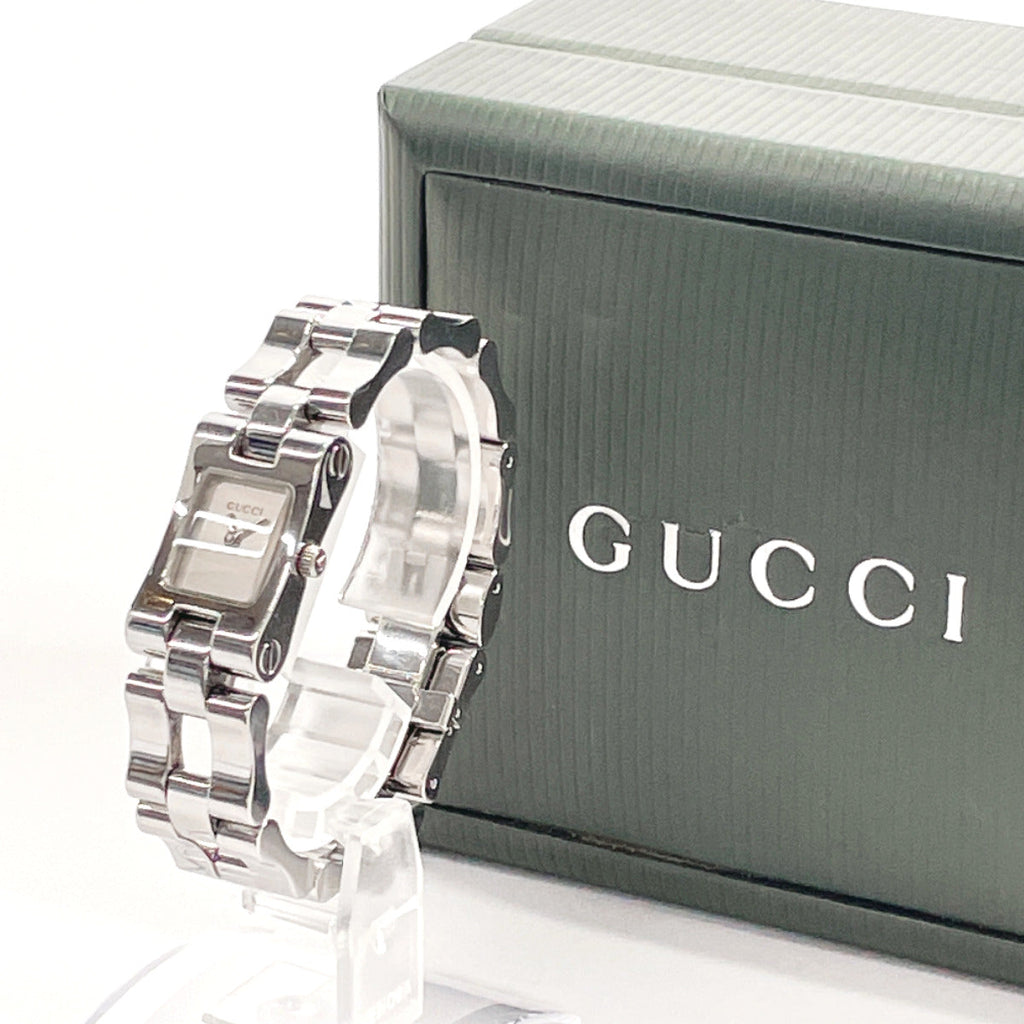 GUCCI Watches 2305L Stainless Steel/Stainless Steel Silver Women Used