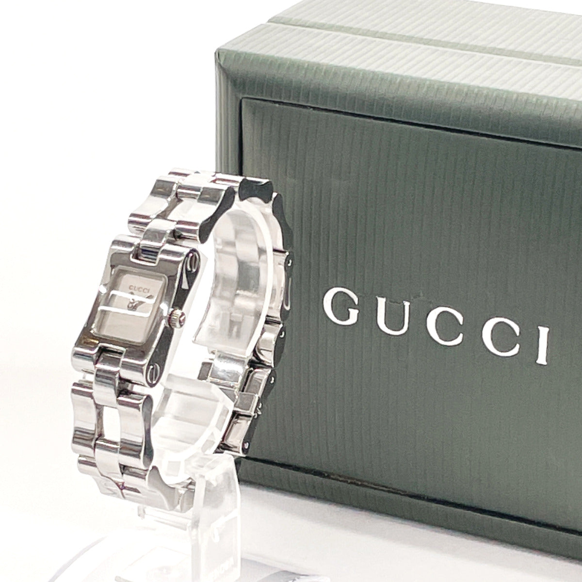 GUCCI Watches 2305L Stainless Steel/Stainless Steel Silver Women Used