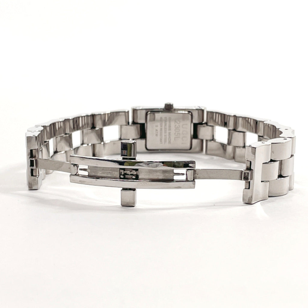 GUCCI Watches 2305L Stainless Steel/Stainless Steel Silver Women Used
