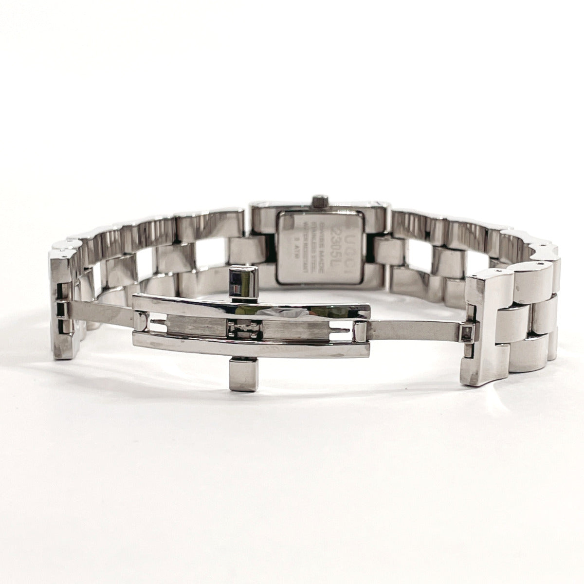 GUCCI Watches 2305L Stainless Steel/Stainless Steel Silver Women Used