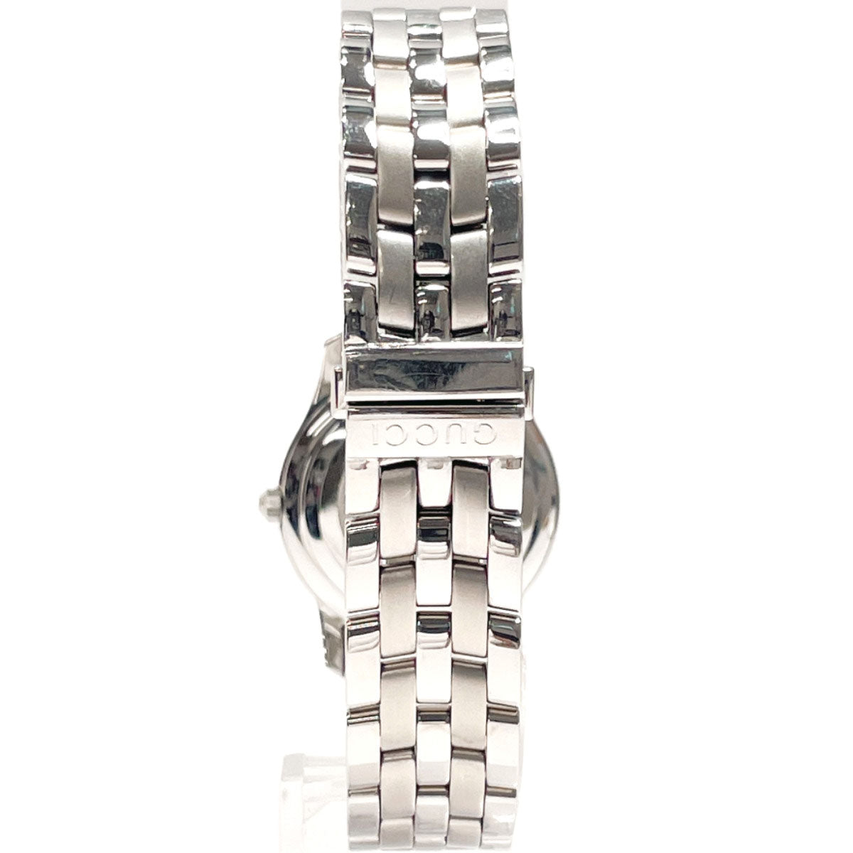 GUCCI Watches 5500L Stainless Steel/Stainless Steel Silver Silver unisex Used