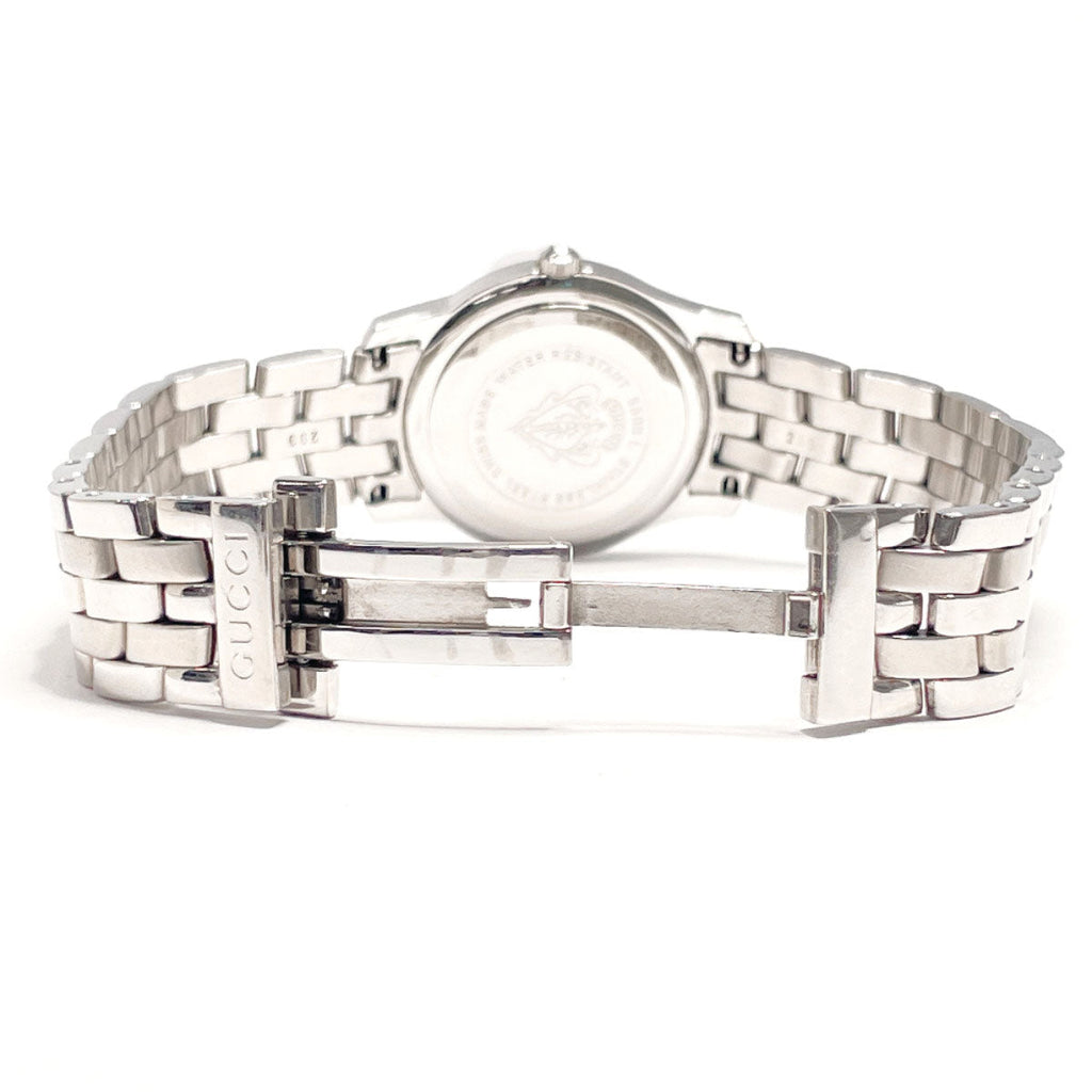 GUCCI Watches 5500L Stainless Steel/Stainless Steel Silver Silver unisex Used