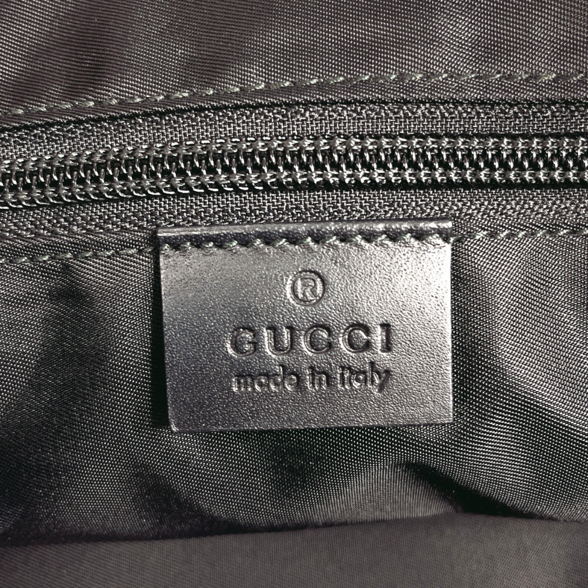 GUCCI Tote Bag 359261 techno canvas duffel bag Sherry line canvas Black Women Used