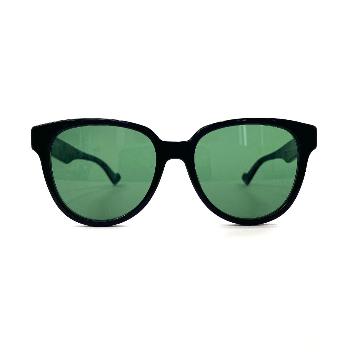GUCCI sunglasses GG0960SA Asian fit Synthetic resin green Women Used