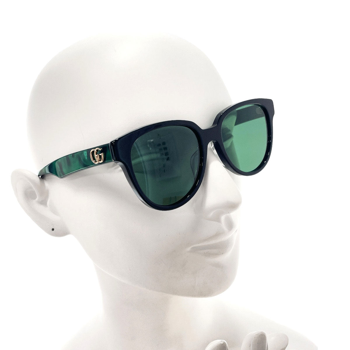 GUCCI sunglasses GG0960SA Asian fit Synthetic resin green Women Used