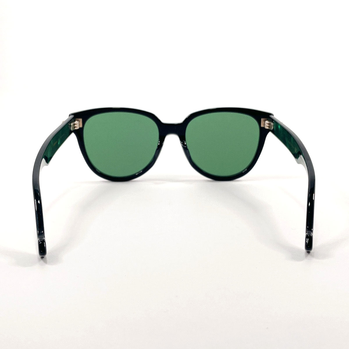 GUCCI sunglasses GG0960SA Asian fit Synthetic resin green Women Used