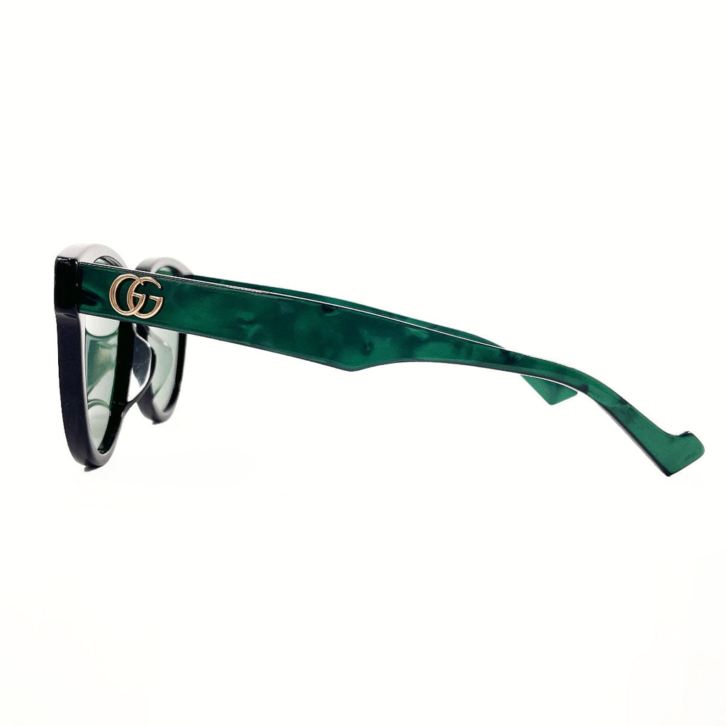 GUCCI sunglasses GG0960SA Asian fit Synthetic resin green Women Used