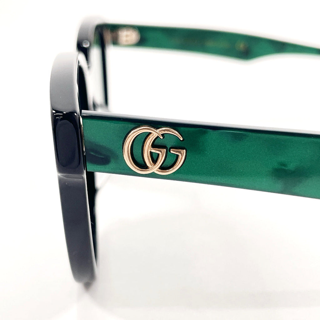 GUCCI sunglasses GG0960SA Asian fit Synthetic resin green Women Used