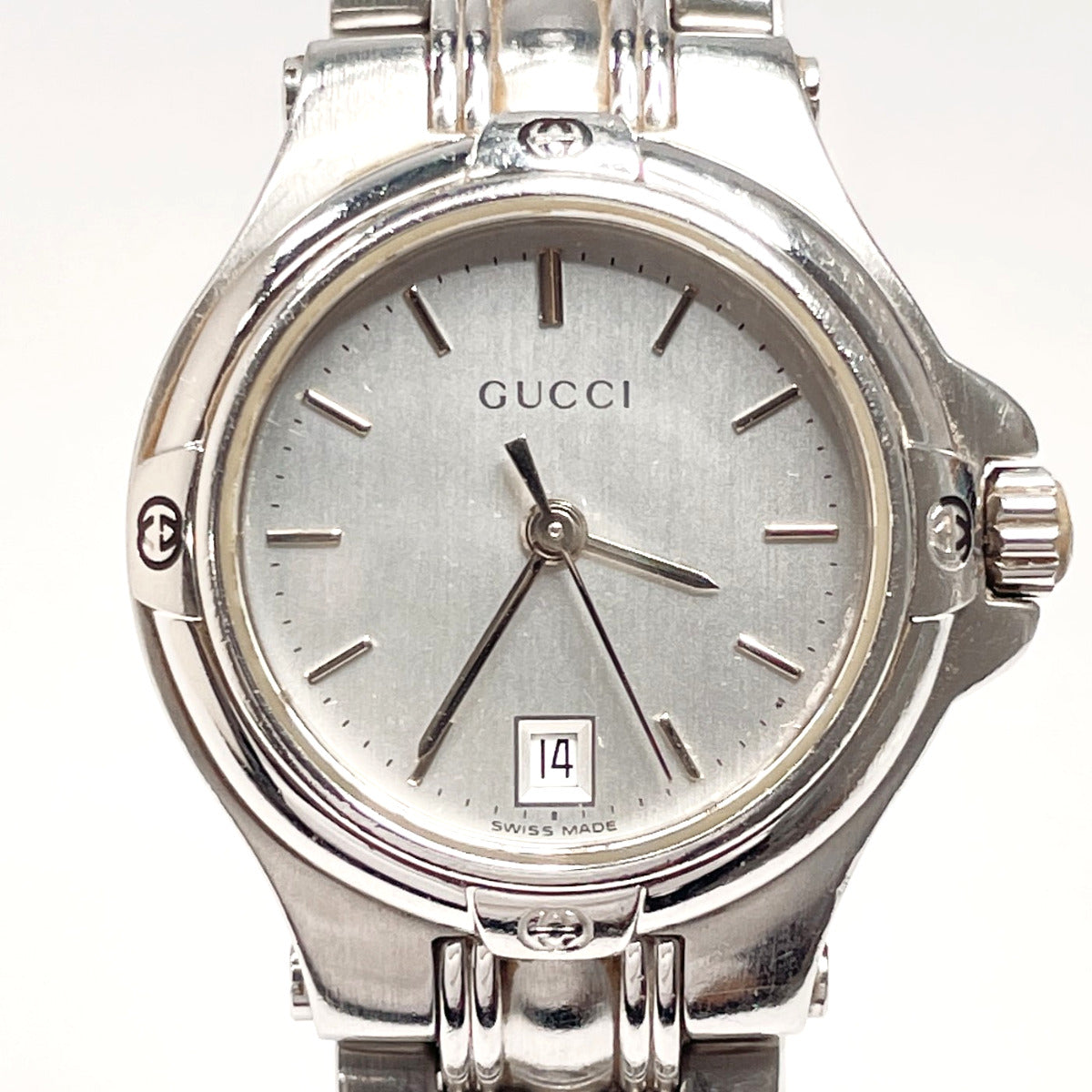 GUCCI Watches 9040L Stainless Steel/Stainless Steel Silver Women Used