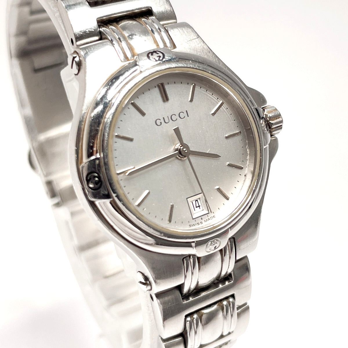 GUCCI Watches 9040L Stainless Steel/Stainless Steel Silver Women Used