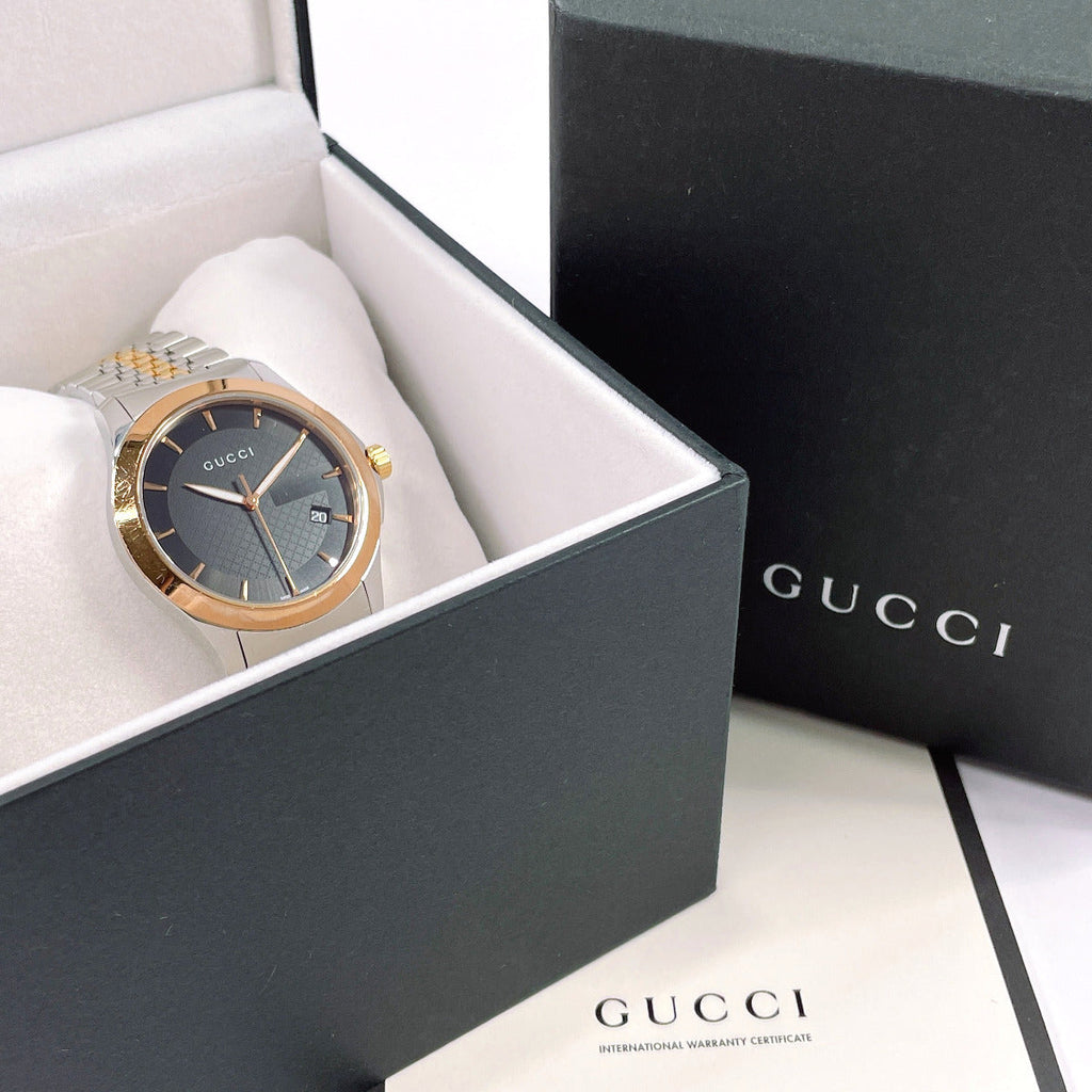 GUCCI Watches 126.4 G timeless Gold Plated/Stainless Steel Silver Silver mens Used