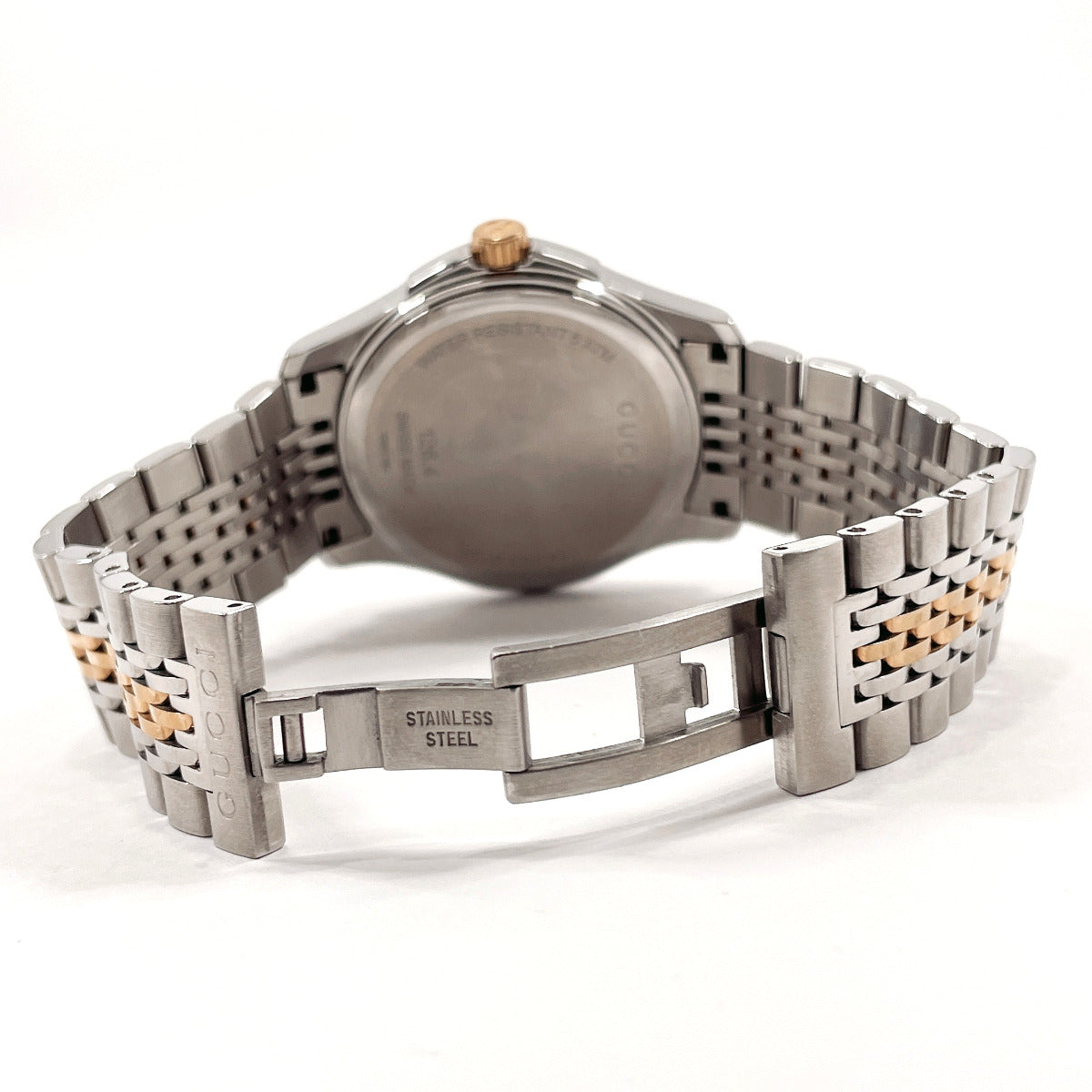 GUCCI Watches 126.4 G timeless Gold Plated/Stainless Steel Silver Silver mens Used