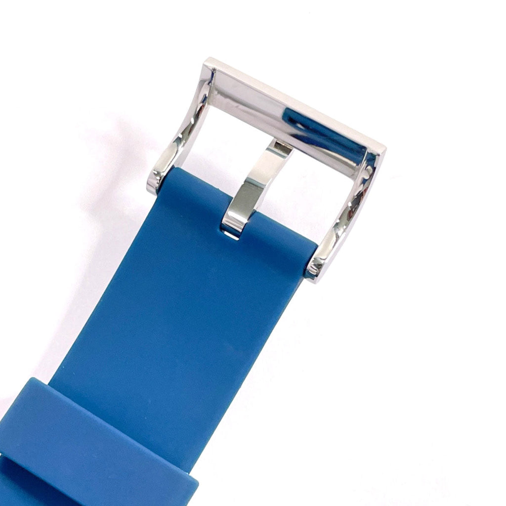 GUCCI Watches 137.1 sink Stainless Steel/rubber blue blue mens Used