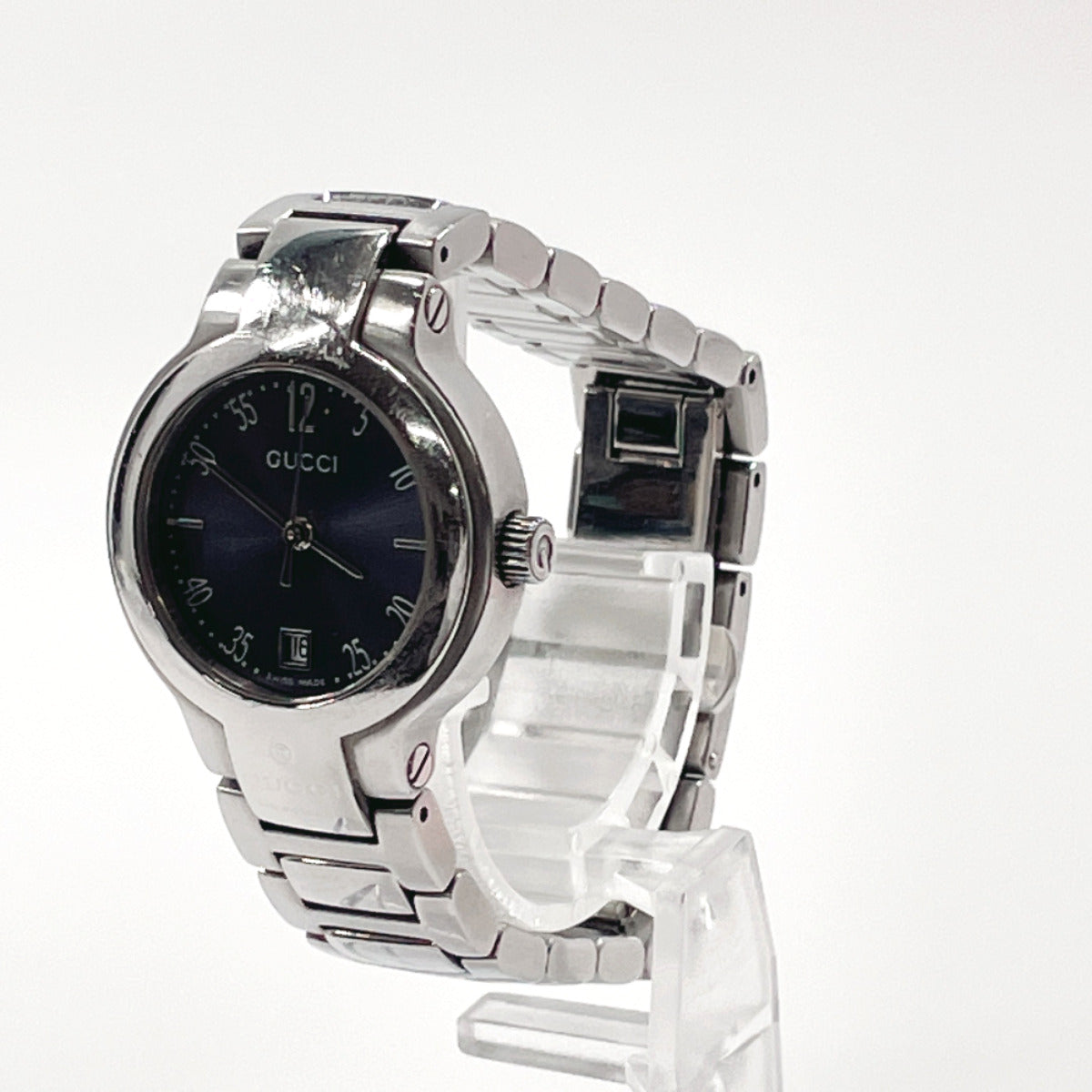 GUCCI Watches 8900L Stainless Steel/Stainless Steel Silver Silver Women Used