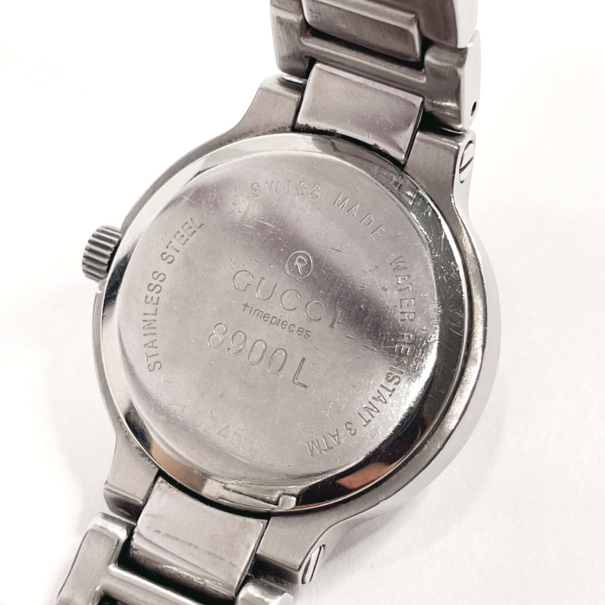 GUCCI Watches 8900L Stainless Steel/Stainless Steel Silver Silver Women Used