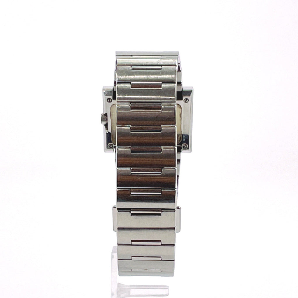 GUCCI Watches 100L G rectangle Stainless Steel/Stainless Steel Silver unisex Used
