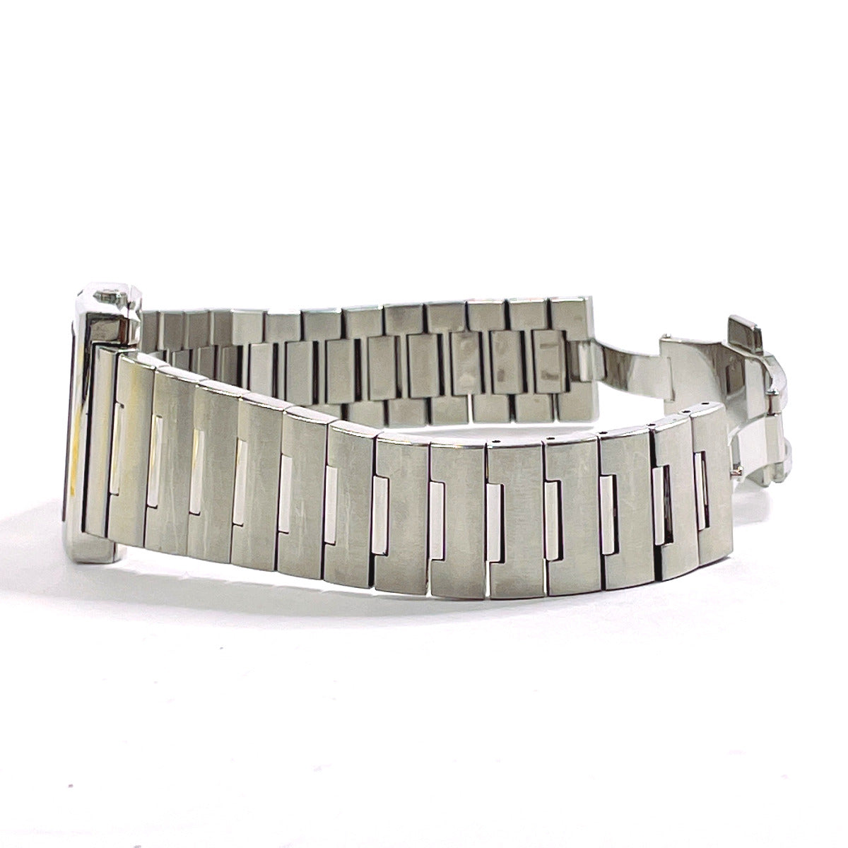 GUCCI Watches 100L G rectangle Stainless Steel/Stainless Steel Silver unisex Used