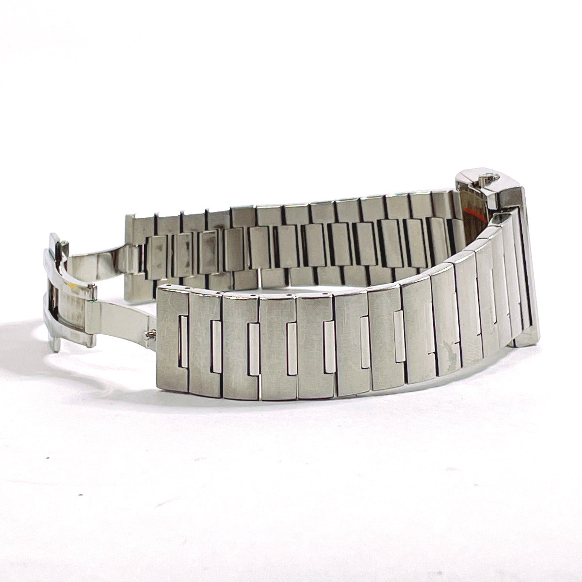 GUCCI Watches 100L G rectangle Stainless Steel/Stainless Steel Silver unisex Used