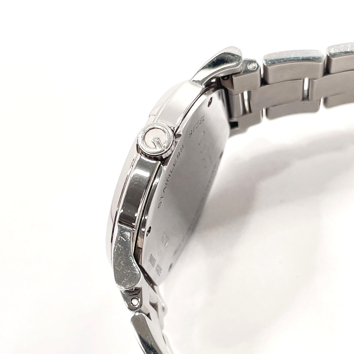 GUCCI Watches 101M G-round Stainless Steel/Stainless Steel Silver Silver unisex Used