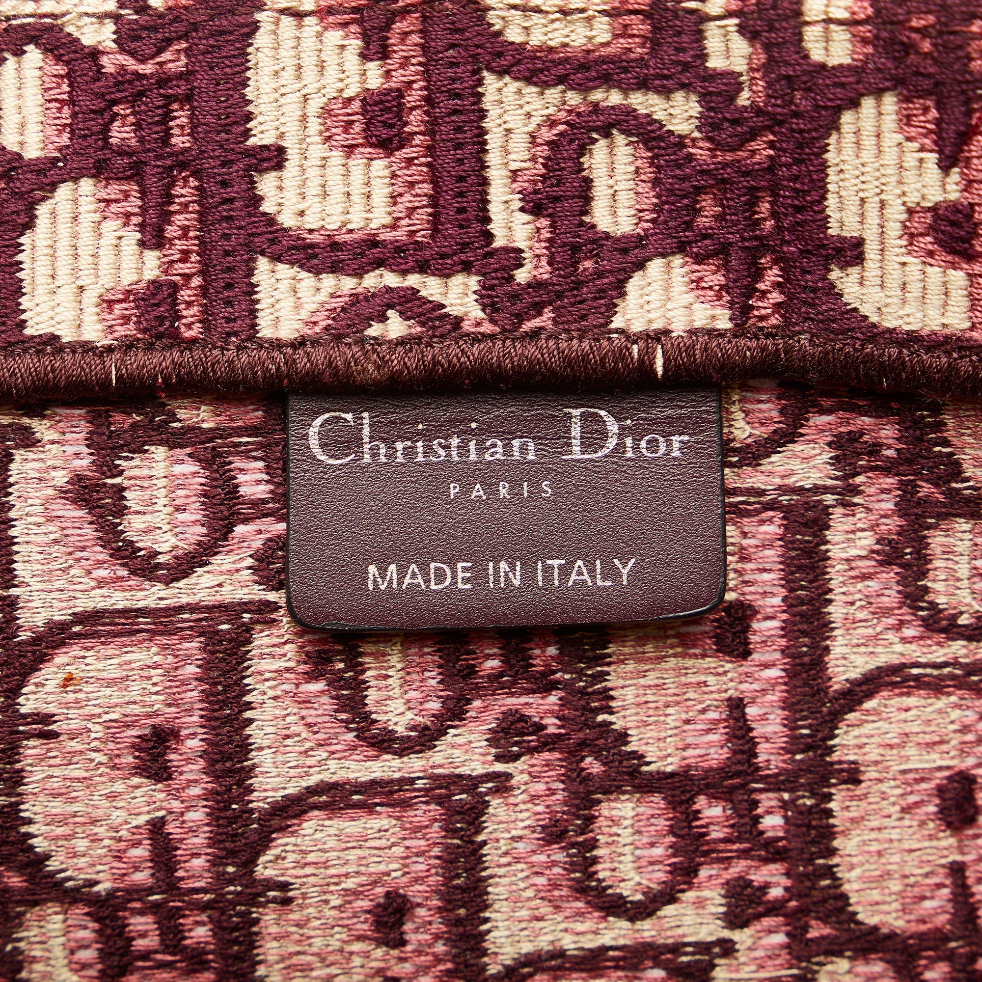 DIOR Medium Oblique Book Tote Tote Bag