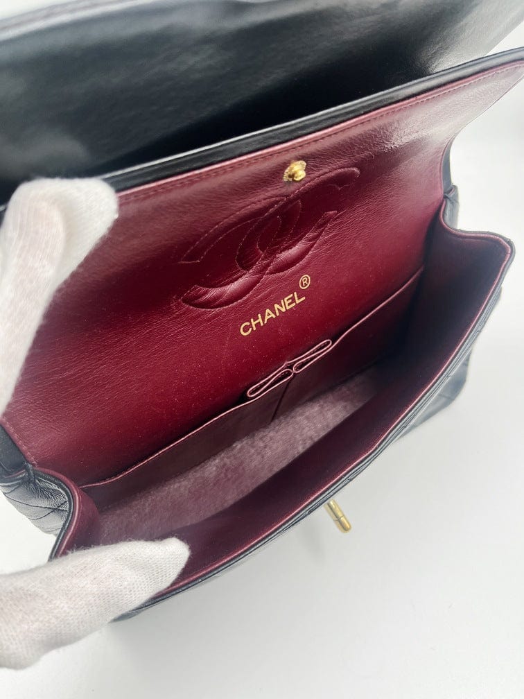 Chanel Classic Double Flap Bag with 24k gold plated hardware