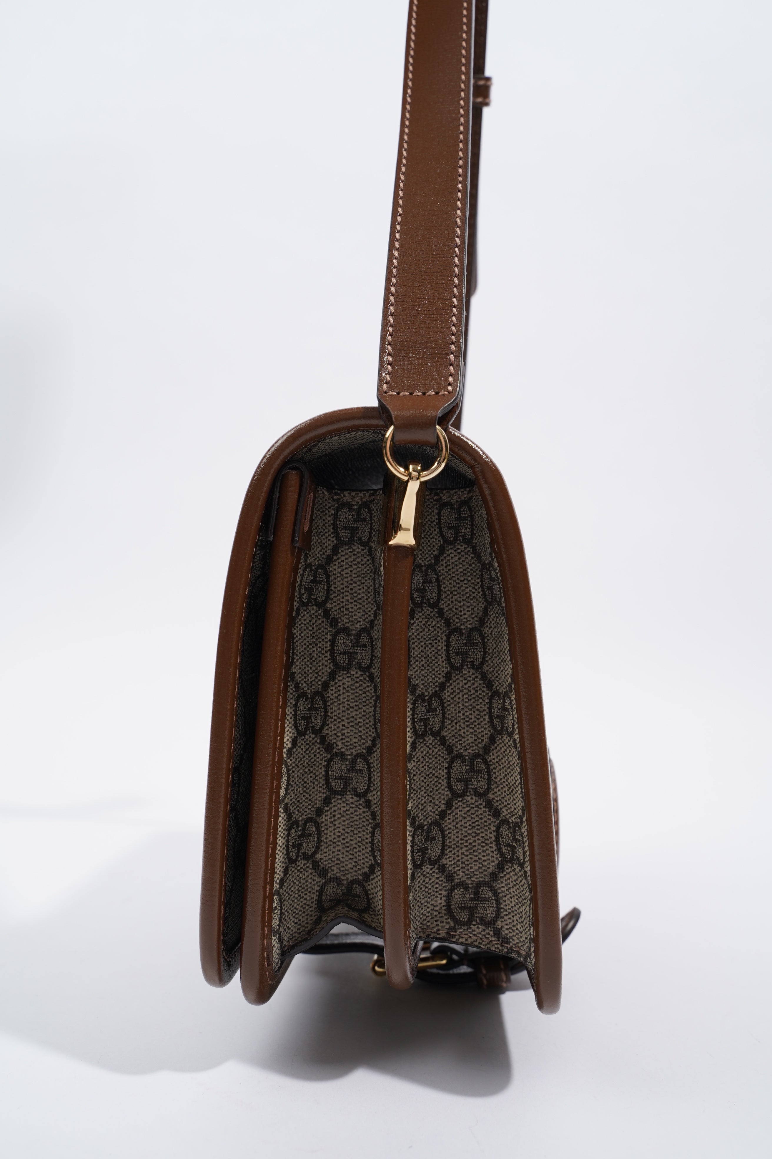 Gucci Mini Interlocking G GG Supreme Coated Canvas