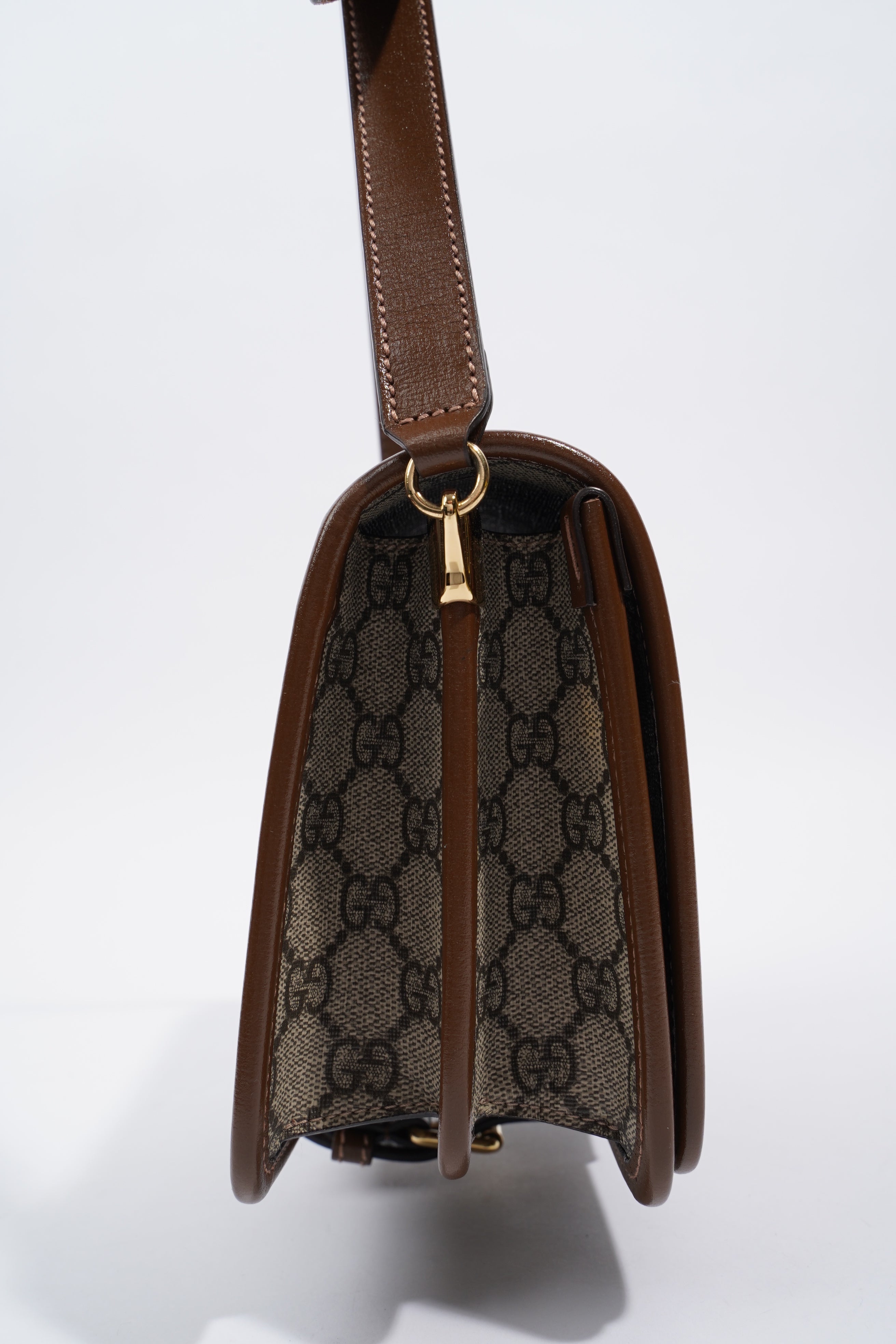 Gucci Mini Interlocking G GG Supreme Coated Canvas