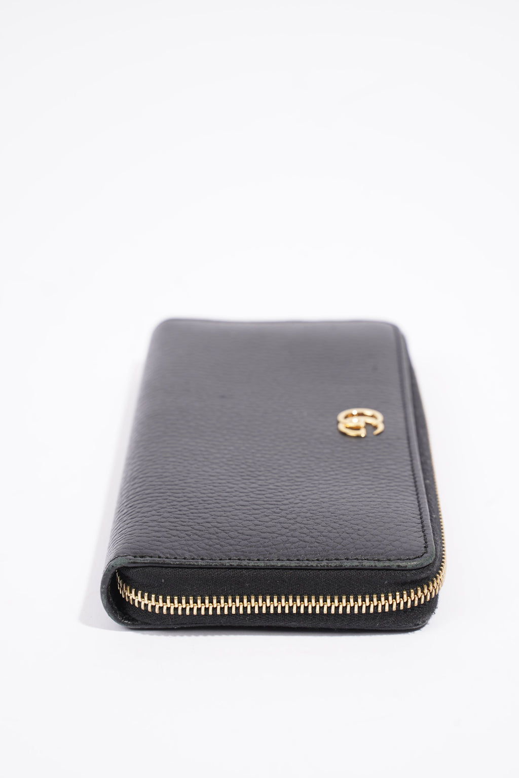 Gucci Zip Around Wallet Black Leather