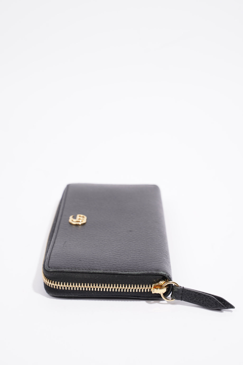 Gucci Zip Around Wallet Black Leather