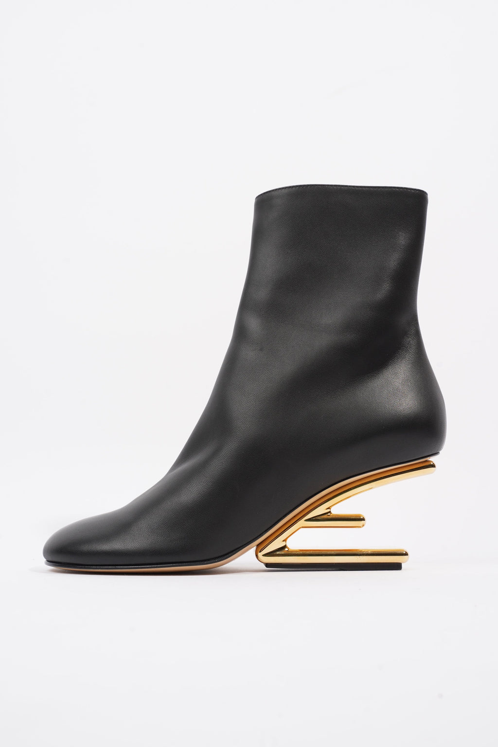 Fendi Fendi First Boots Black Leather EU 39 UK 6