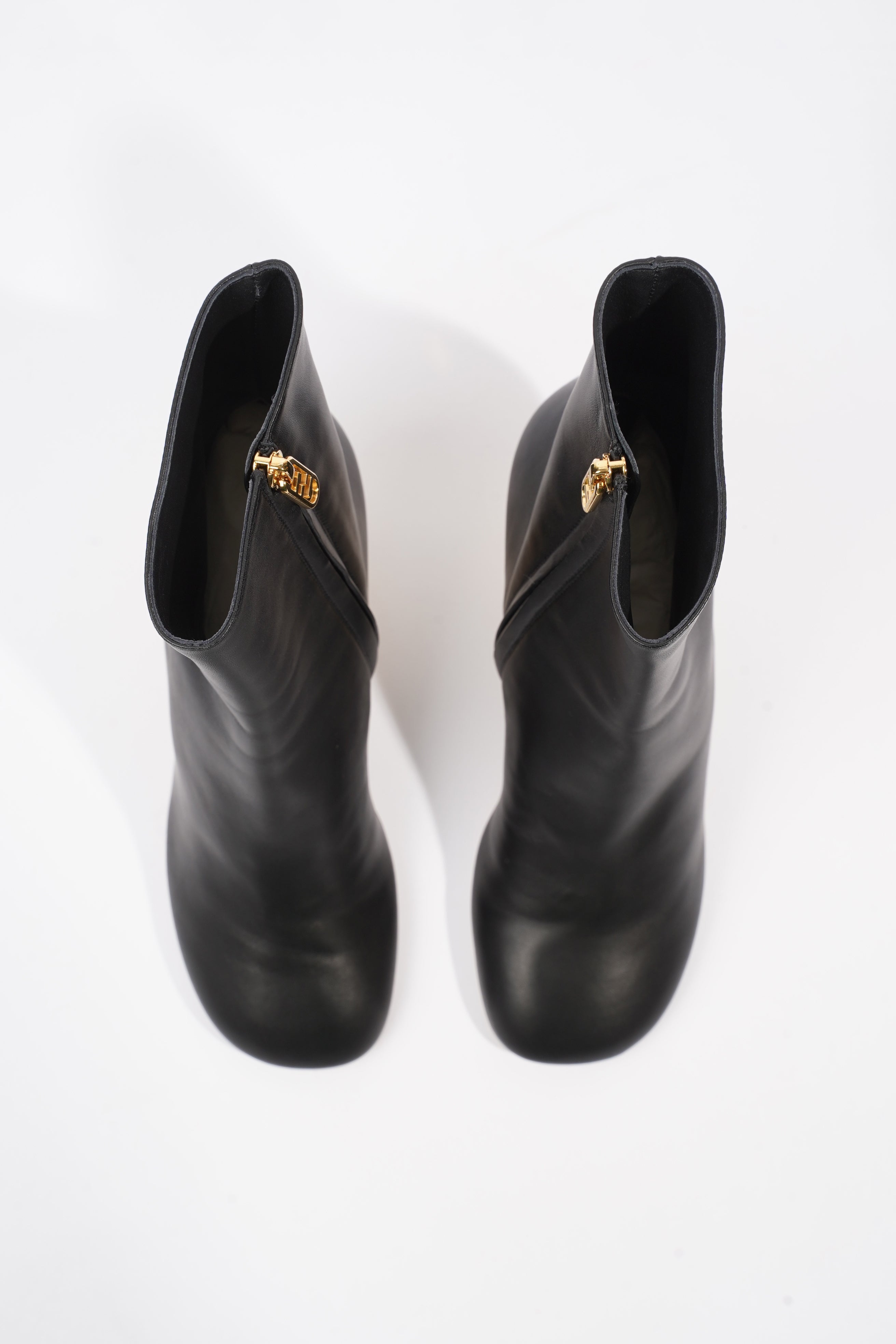 Fendi Fendi First Boots Black Leather EU 39 UK 6