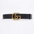 Gucci GG Marmont Belt Black Leather 85cm 34''