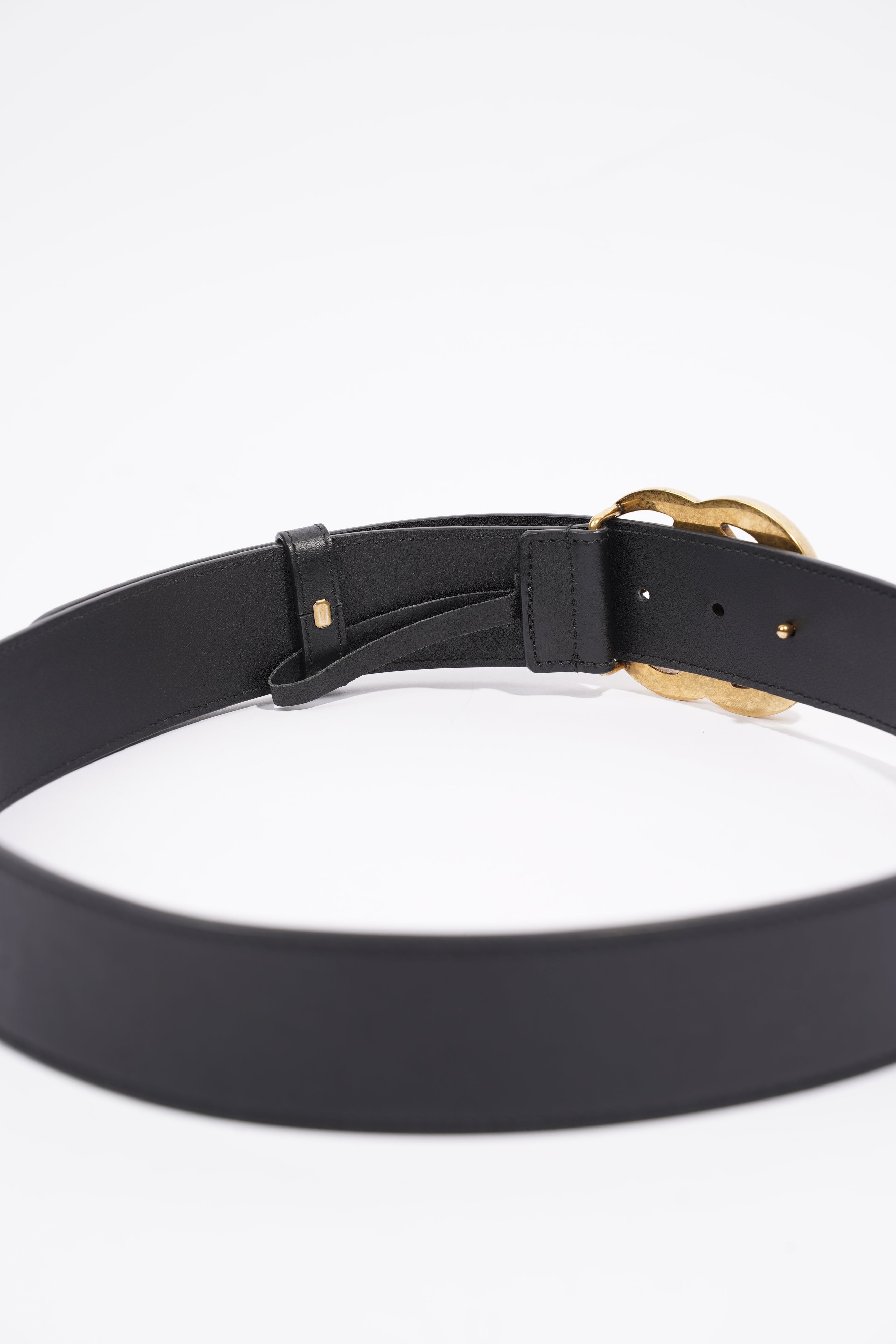 Gucci GG Marmont Belt Black Leather 85cm 34''