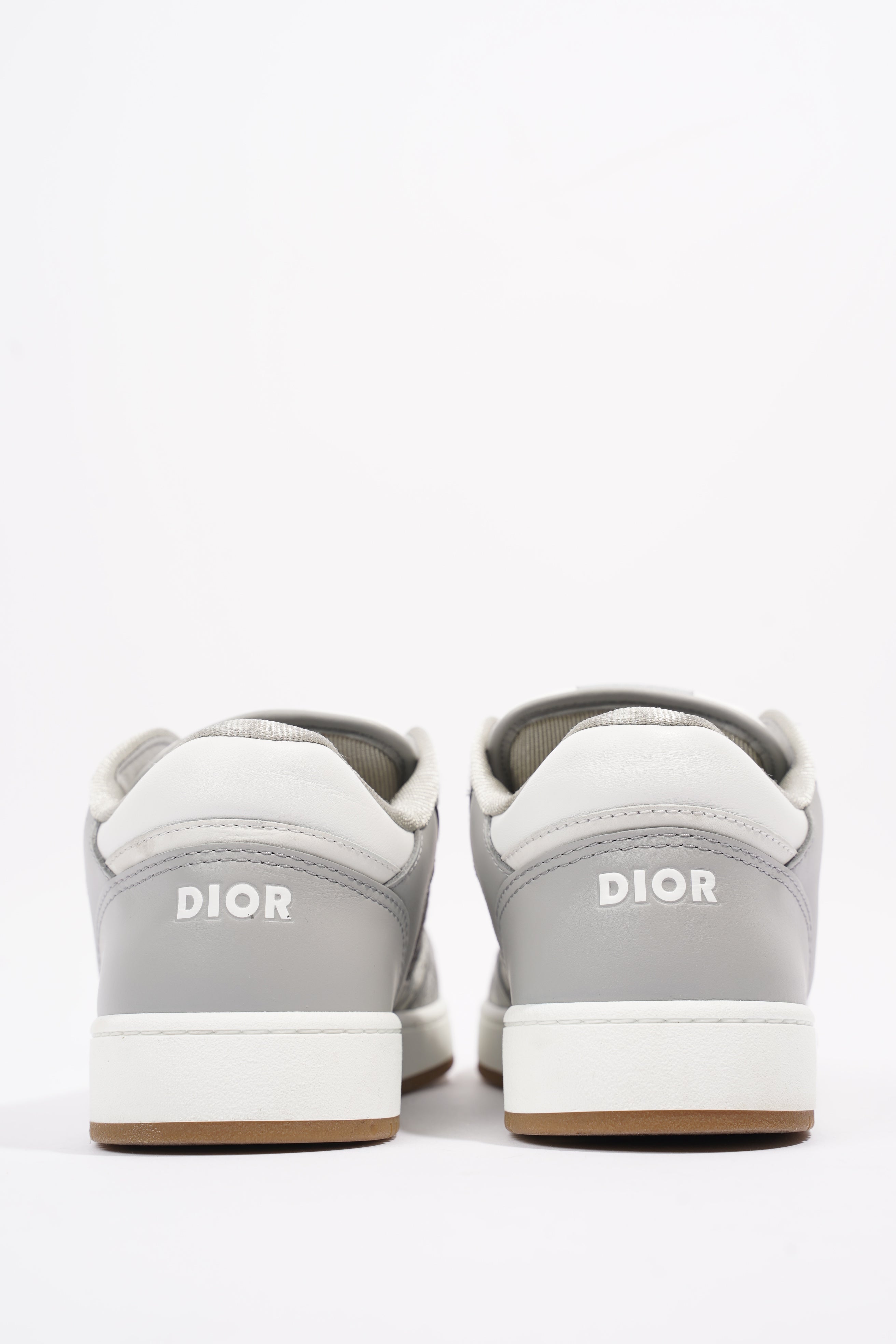 Christian Dior B27 Low-top White / Grey Leather EU 41 UK 7