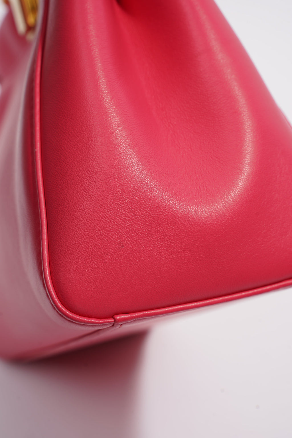 Fendi Peekaboo Pink Leather Mini
