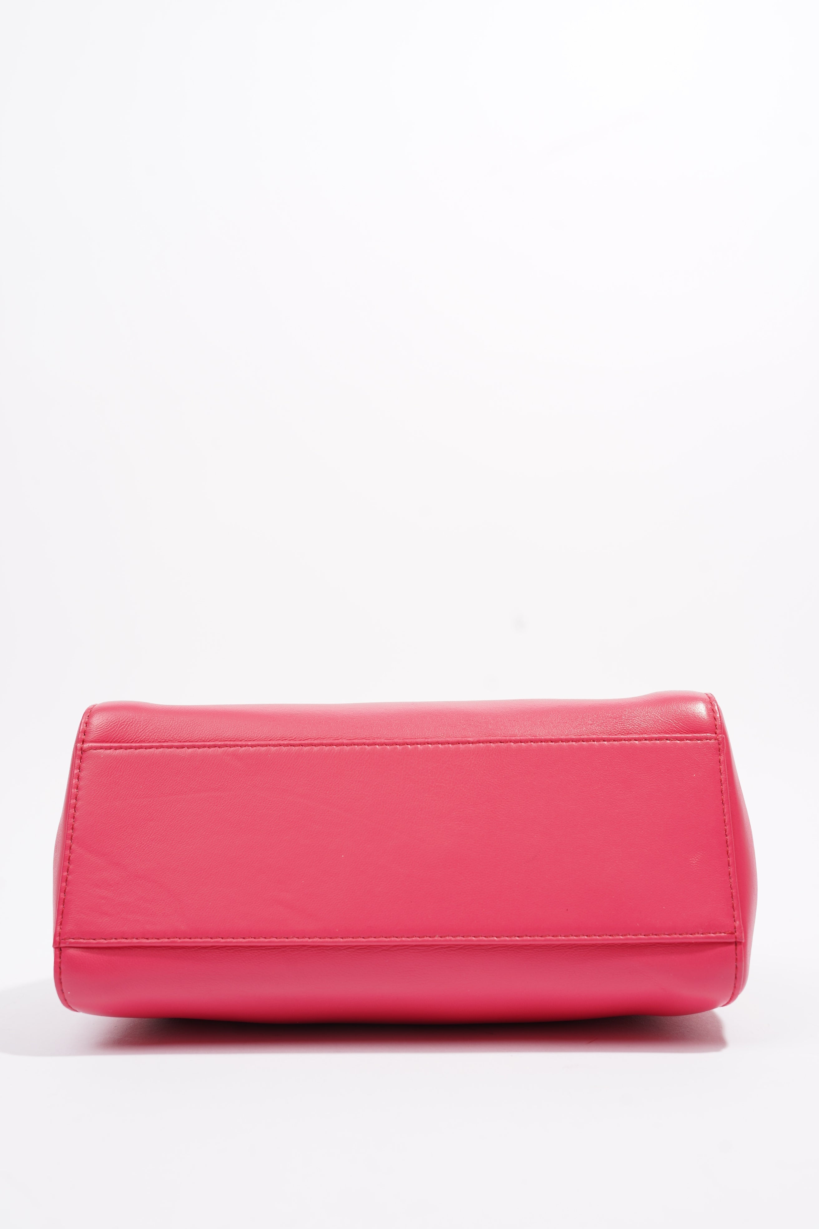 Fendi Peekaboo Pink Leather Mini