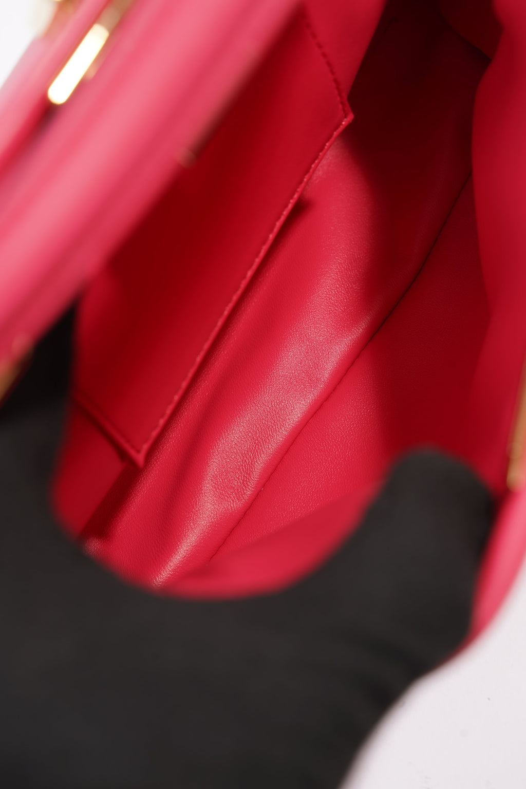 Fendi Peekaboo Pink Leather Mini