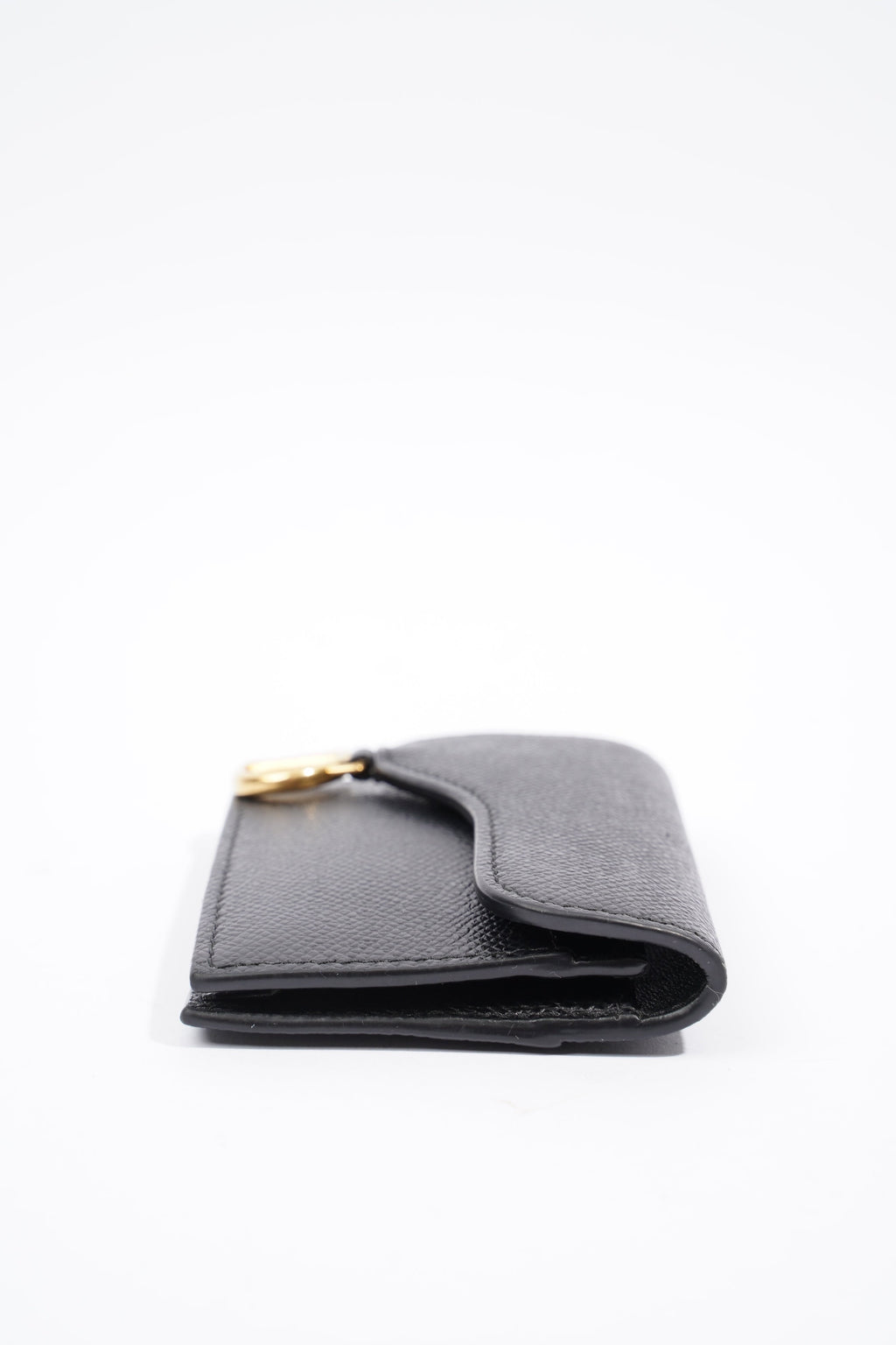 Christian Dior Saddle Purse Black Saffiano Leather