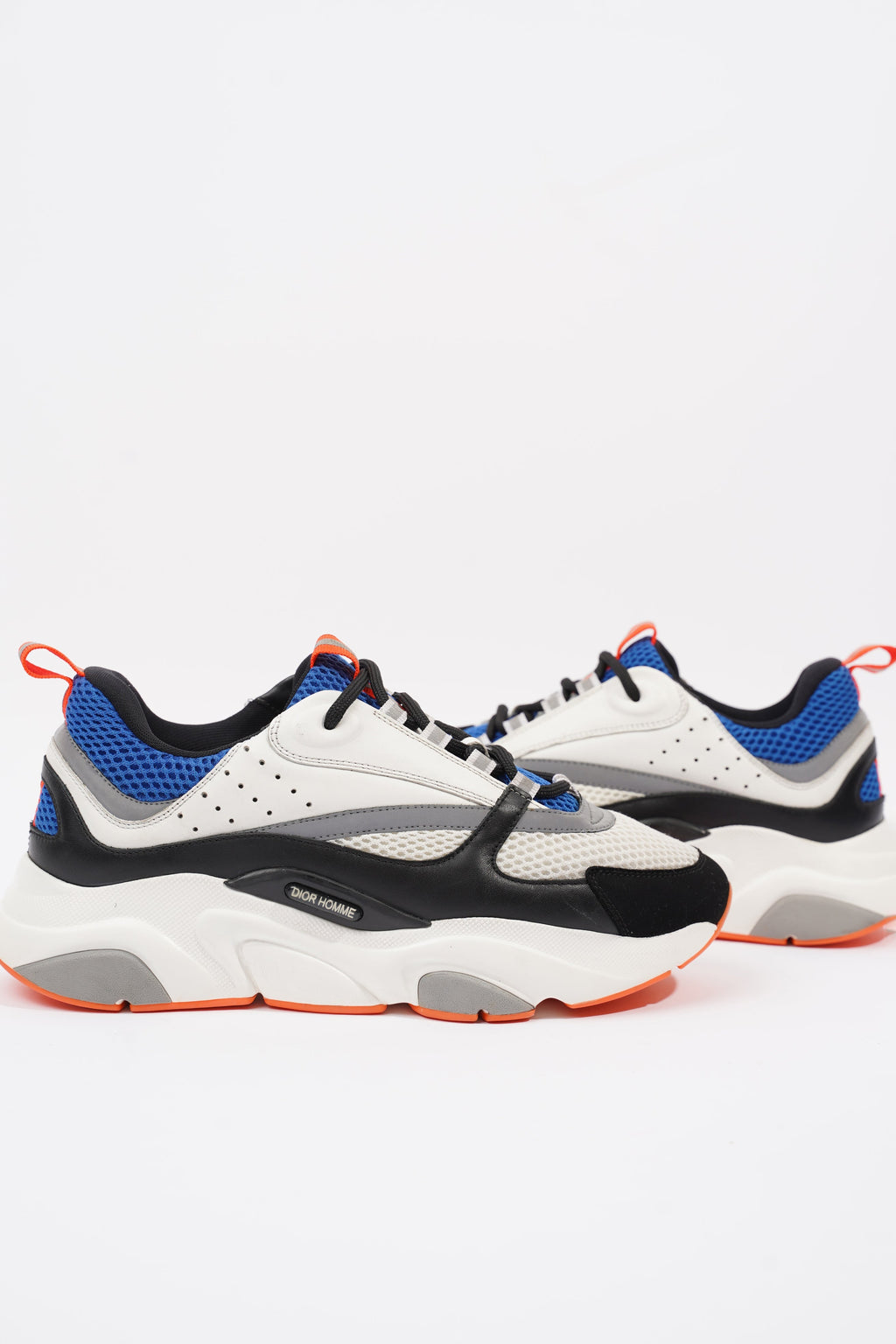 Christian Dior B22 White / Black / Blue Mesh EU 42.5 UK 8.5