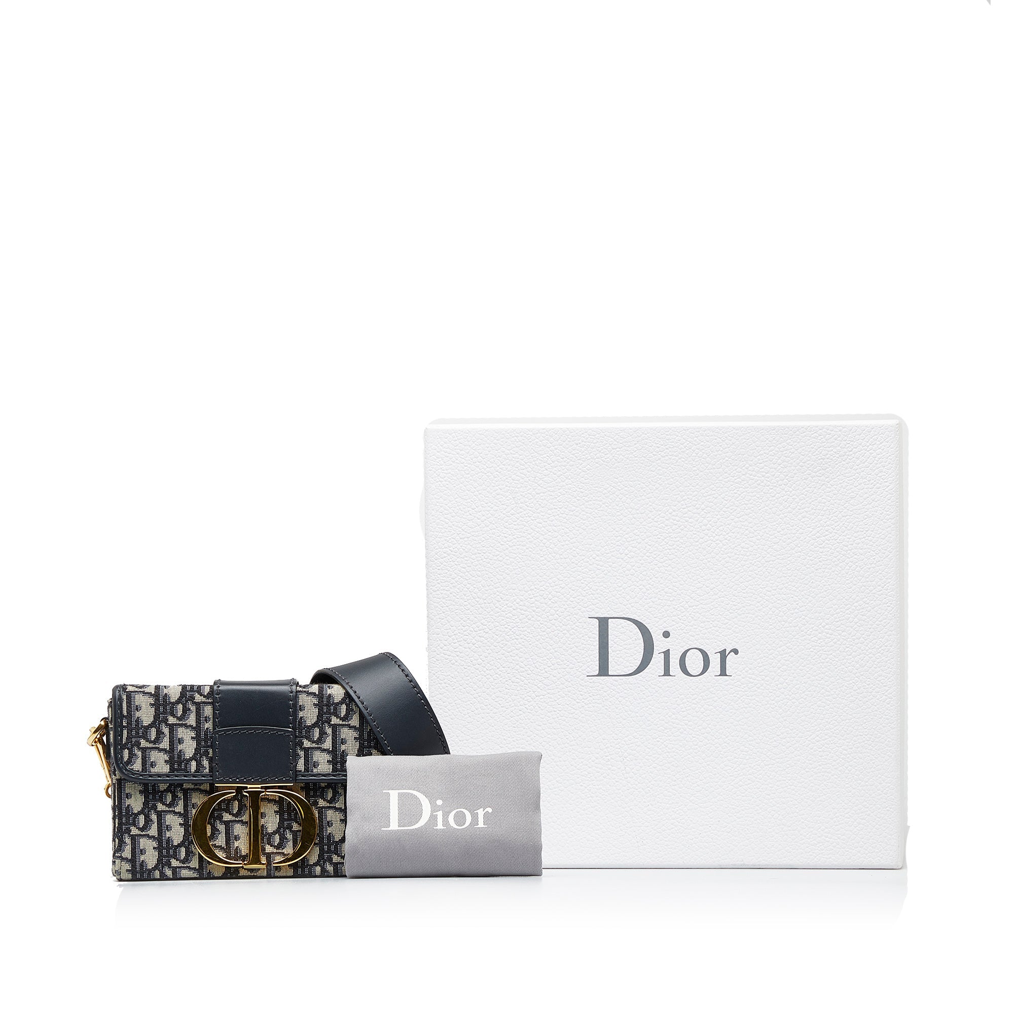DIOR Oblique 30 Montaigne Box Bag