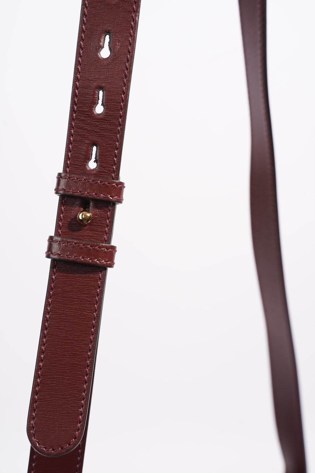 Gucci GG Shoulder Bag Burgundy Canvas
