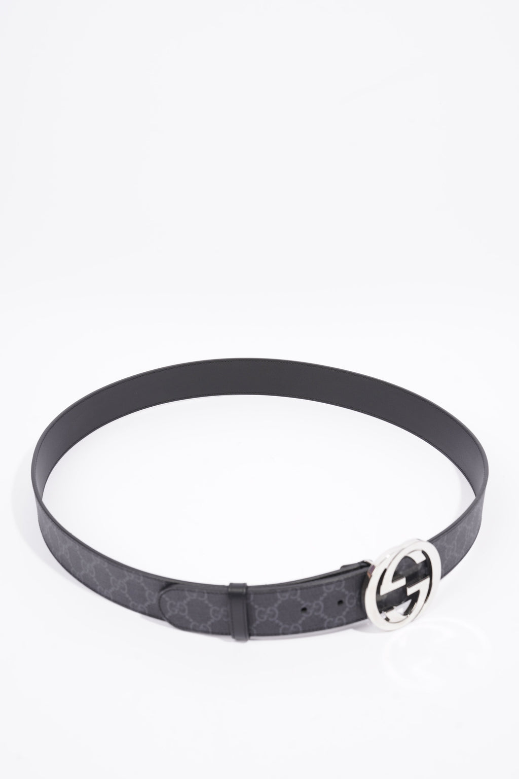 Gucci GG Belt Black GG Supreme Coated Canvas 115cm 46"